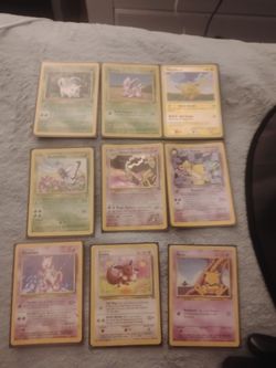 Pokémon Trading Cards Mixed Lot