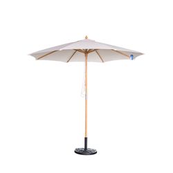 Cenote 9-ft Octagon Market Umbrella - Champagne - Breez-Tex Canopy Champagne - 9-ft L x 9-ft W x -7.8ft H