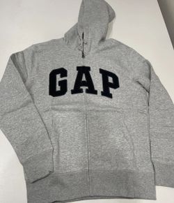 Grey gap zip up
