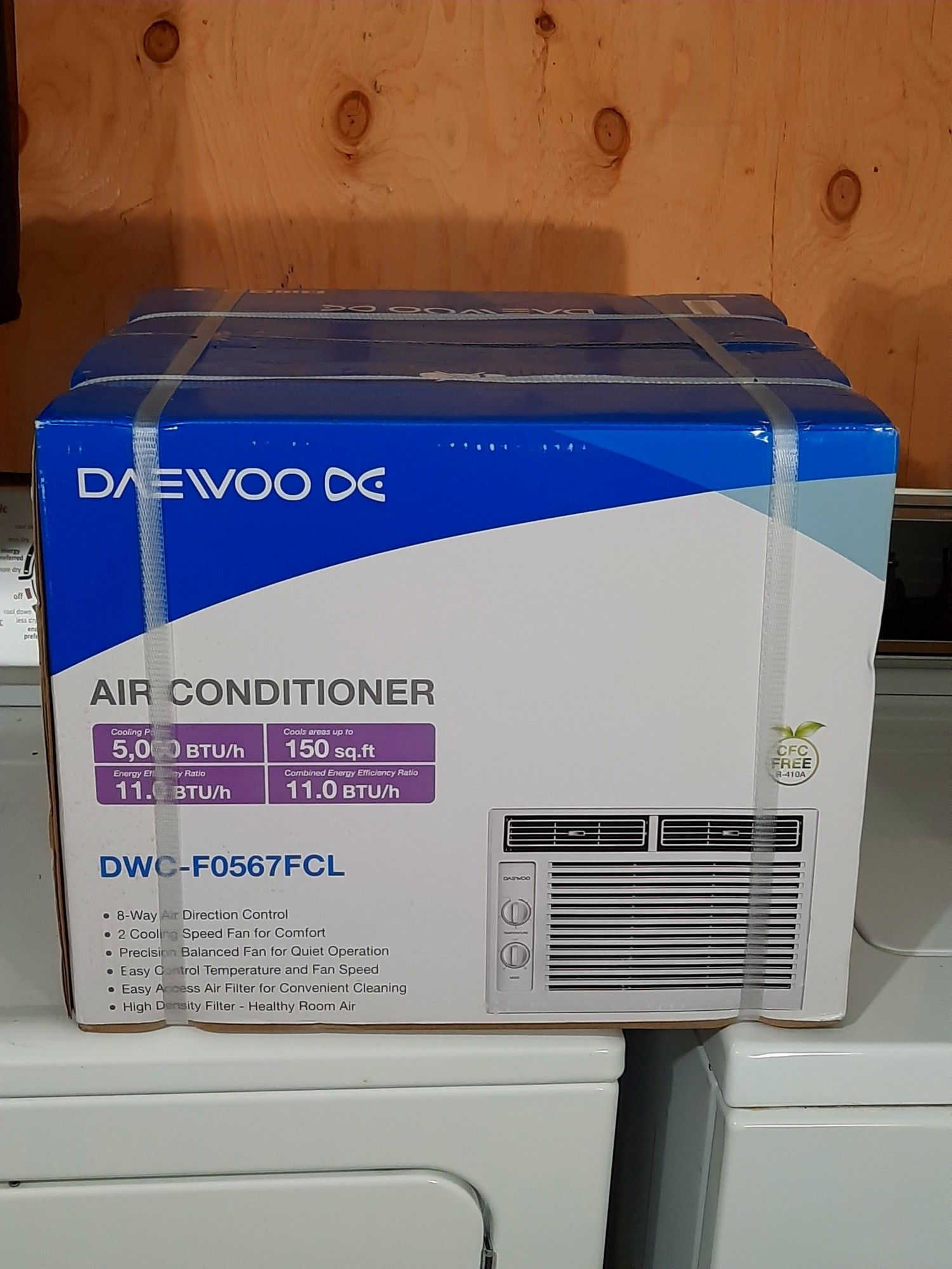 Daewoo DWC-F0567FCL Room AC 5000 BTU window Air Conditioner, Brand New in original box