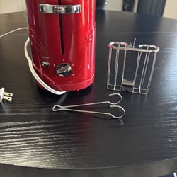 Red Retro Style Hotdog Maker