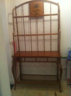 Bakers rack - tropical style