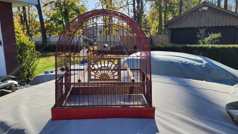 Vintage Bird Cage