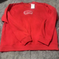 Christian Dior Couture Relaxed-Fit Red sweatshirt 