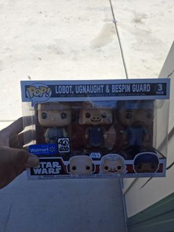 Star Wars 3 Pck Funko Pop