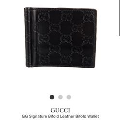Gucci Bifold Leather Wallet