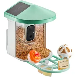 Smart Bird Feeder - Vevor - Camera and Solar Panel - New