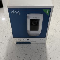 Ring Spotlight Pro Battery And Ring Solar Panel 