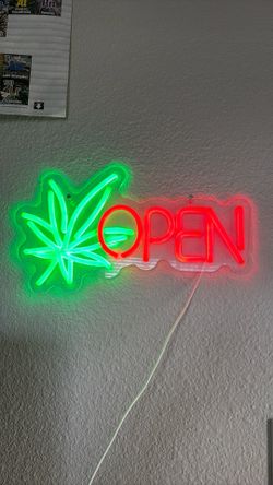 Open sign