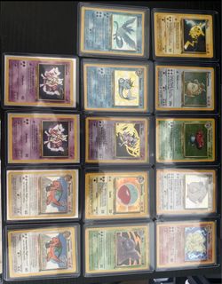 Old Pokemon Cards
