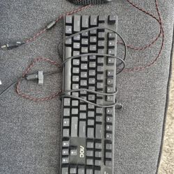 Basic Gaming Mouse And Keyboard. Lightly Used.