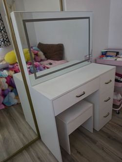 White Vanity