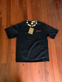 Burberry Black T Shirt Size Large