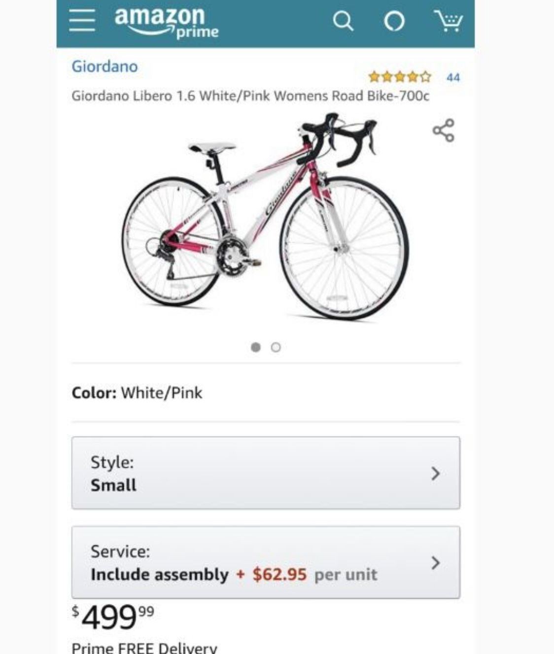 Giordano libero 1.6 women's road bike best sale
