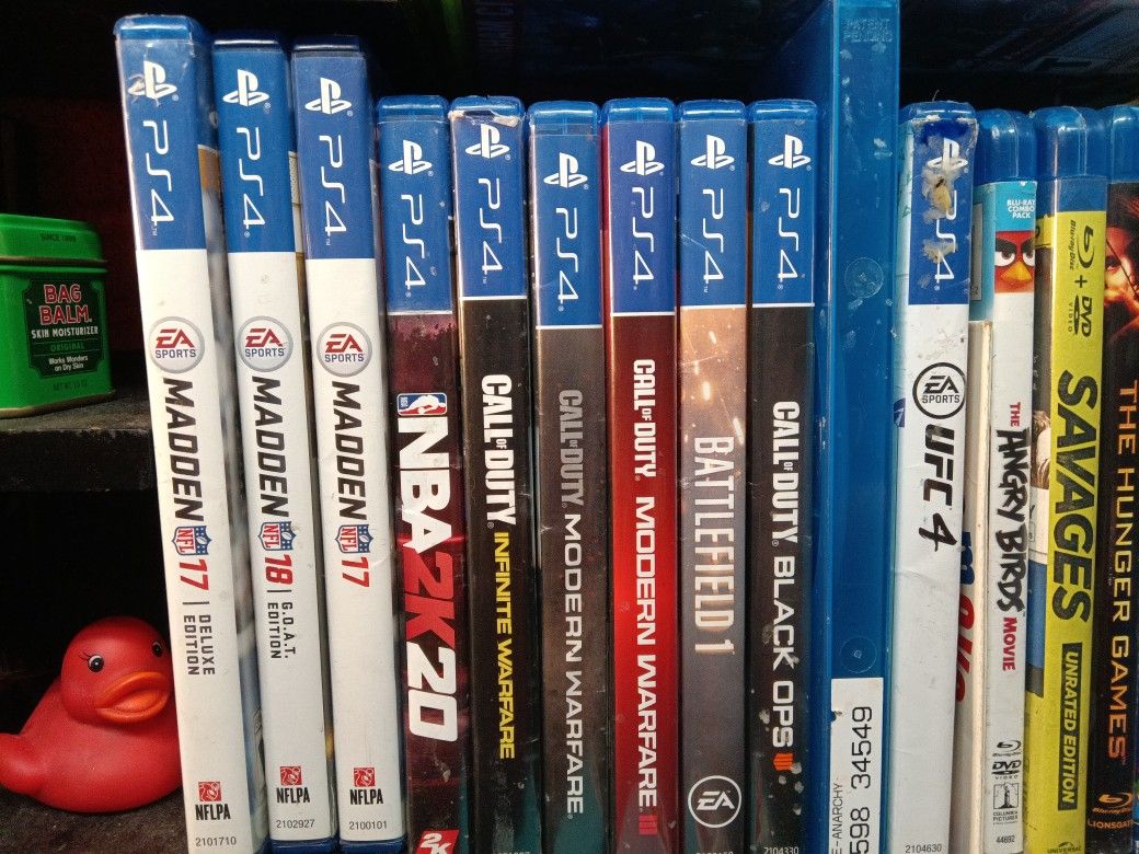 Games And DVDs 
