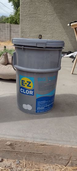 E-Z Clor Big Tabs "3 Chlorine tablets 50lb Bucket *New*