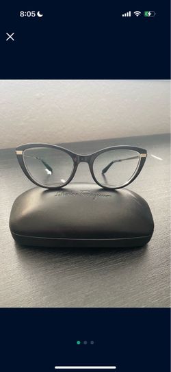 Black Salvatore Ferragamo Glasses