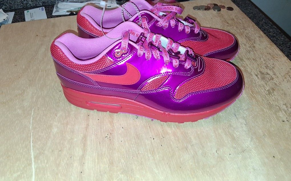 nike size 11 shoes air max premium 1 valentines day 