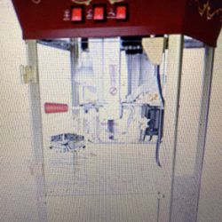 Commercial Stainless Steel Popcorn Popper Machine. Brand New 