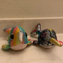 Beanie Babies Boos Nori & Calypso TY 2.00 Each  Pick The One You Want 