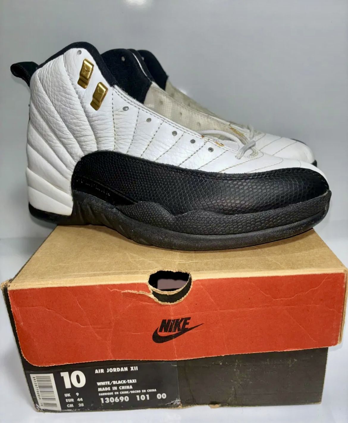 1996 Jordan 12 taxi