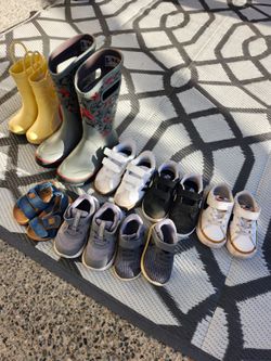 Toddler Shoe Lot – Nike, Bogs & More