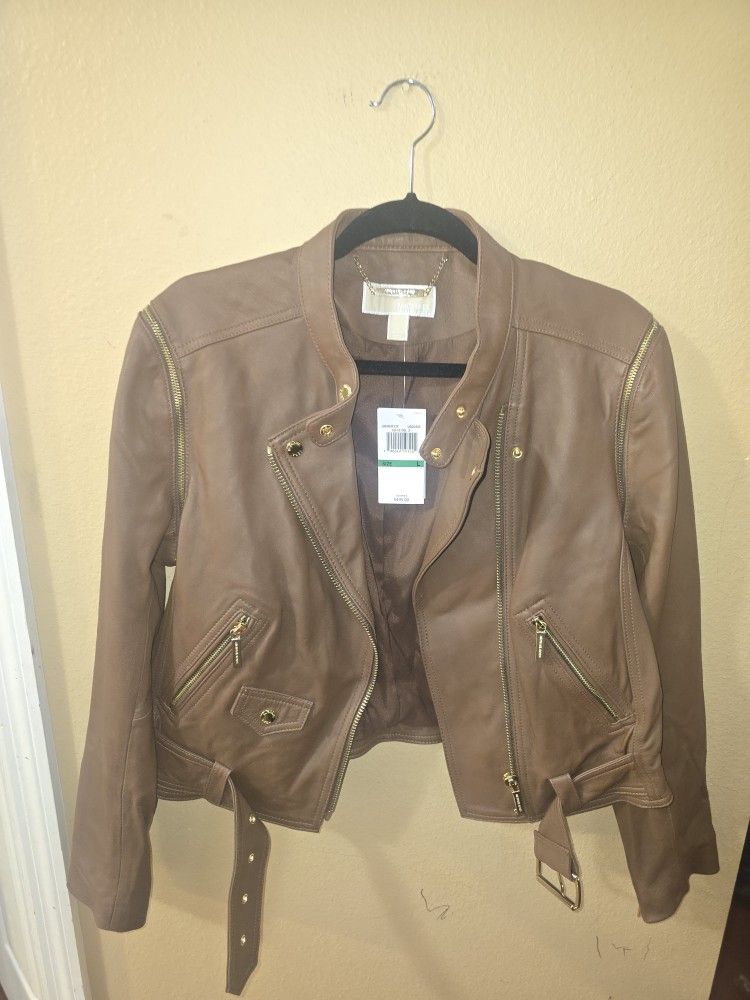 Michael Kors leather jacket