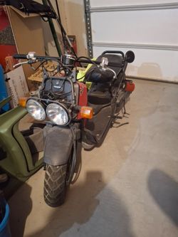 Honda Motorcycle with Dual Headlights