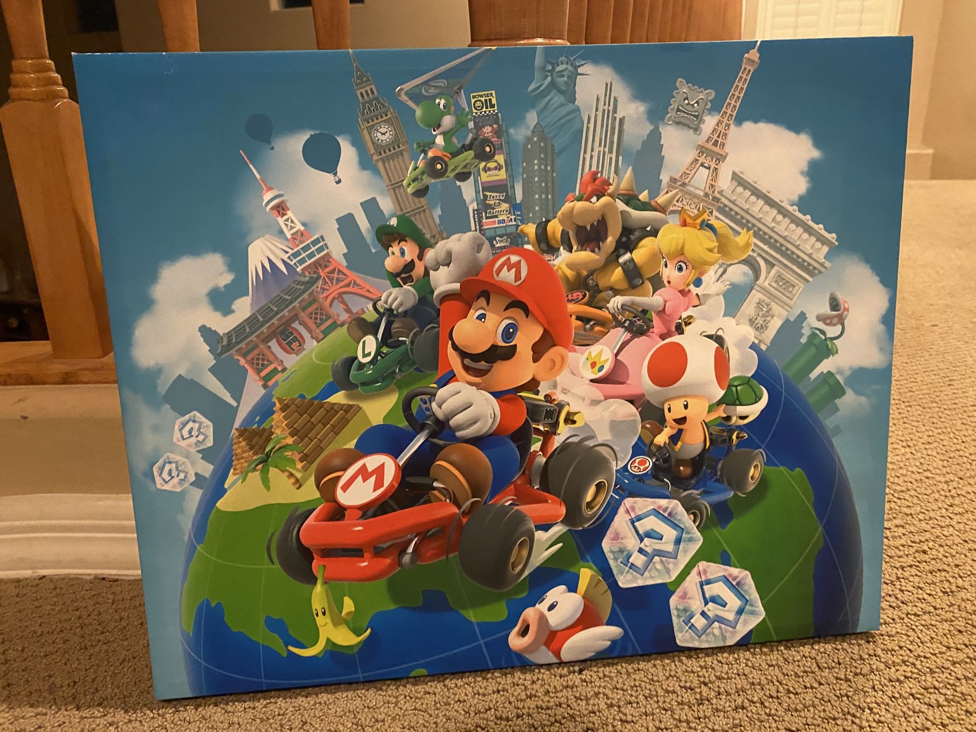 Mario kart canvas