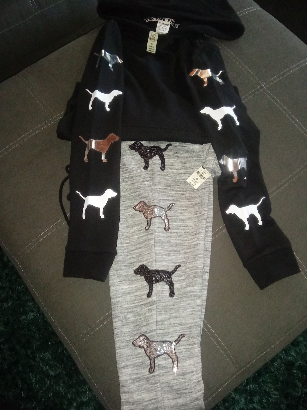 Brand New Victoria's Secret Pink Sweat Suit