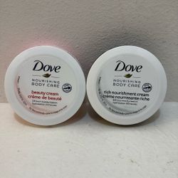 Dove Nourishing Body Care Beauty & Rich Nourishment Cream Combo Set