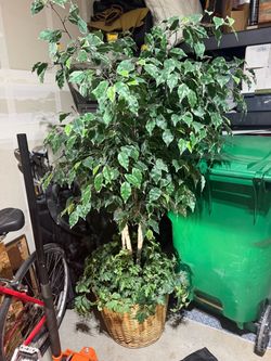 3 artificial interior or exterior trees