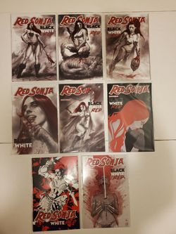 Red Sonja Black White and Red 1-8 (2021, Dynamite) NM Comic Books High Grade
