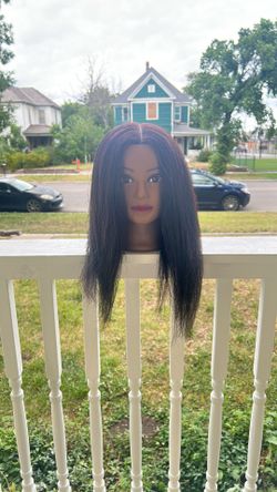 3c Mannequin Hair Straightened