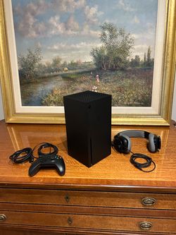 XBOX series X 1 TB CD Slot rechargeable controller and headset
