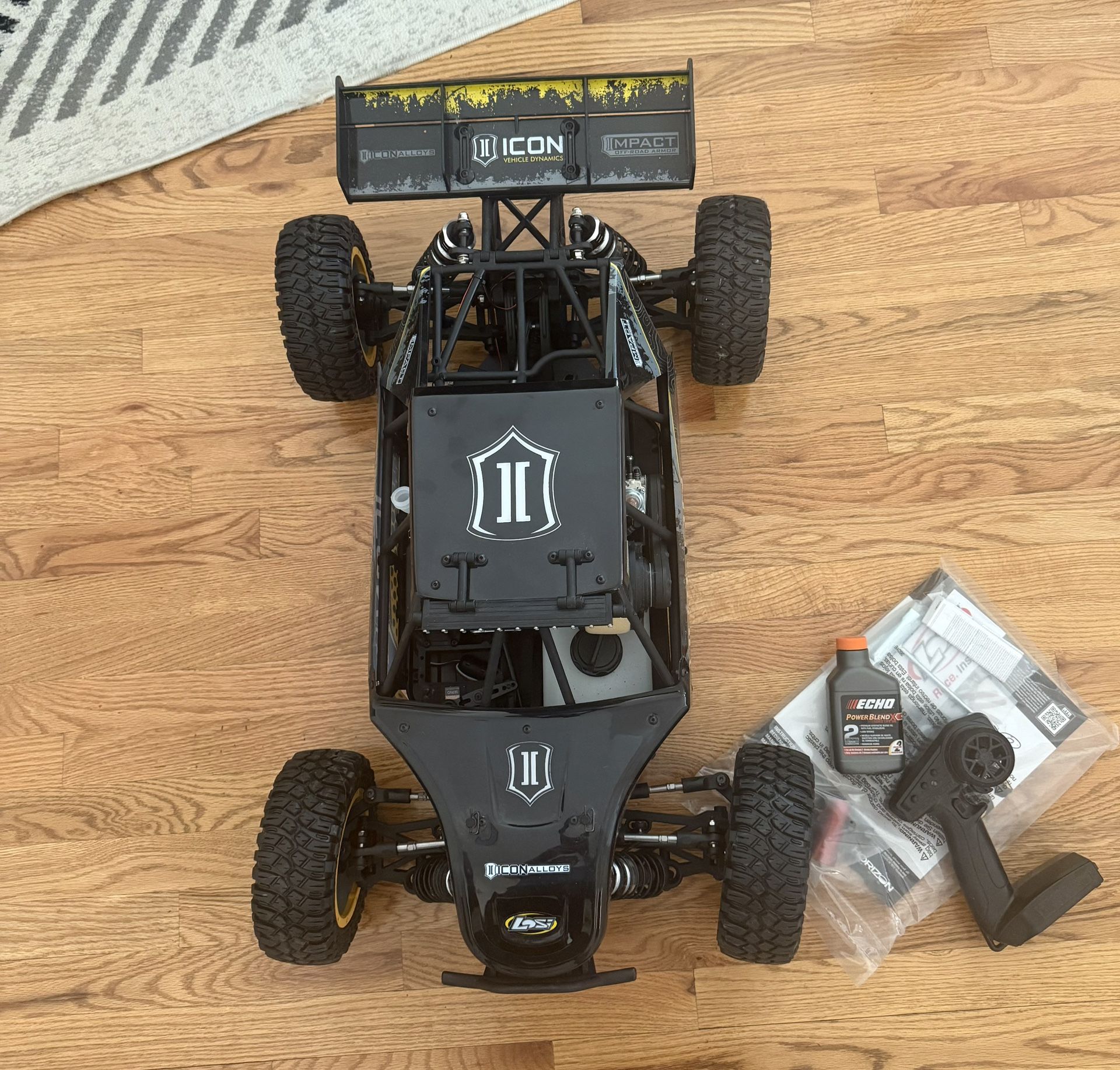 Losi - 1/5 DBXL 2.0 Icon 4x4 RTR Gas Desert Buggy, Black