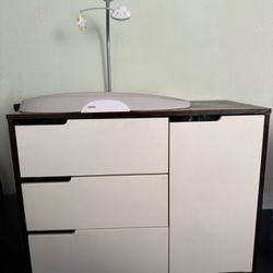 Changing Table With Pad