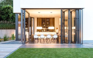 Aluminum Accordion Door - Vinyl Sliding doors & Windows
