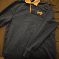 RIPNDIP Long Sleeve Rugby Polo Shirt