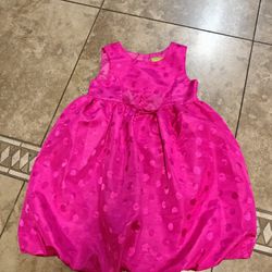 Penelope Mack Pink Bubble Party Dress Girls 6 Youth
