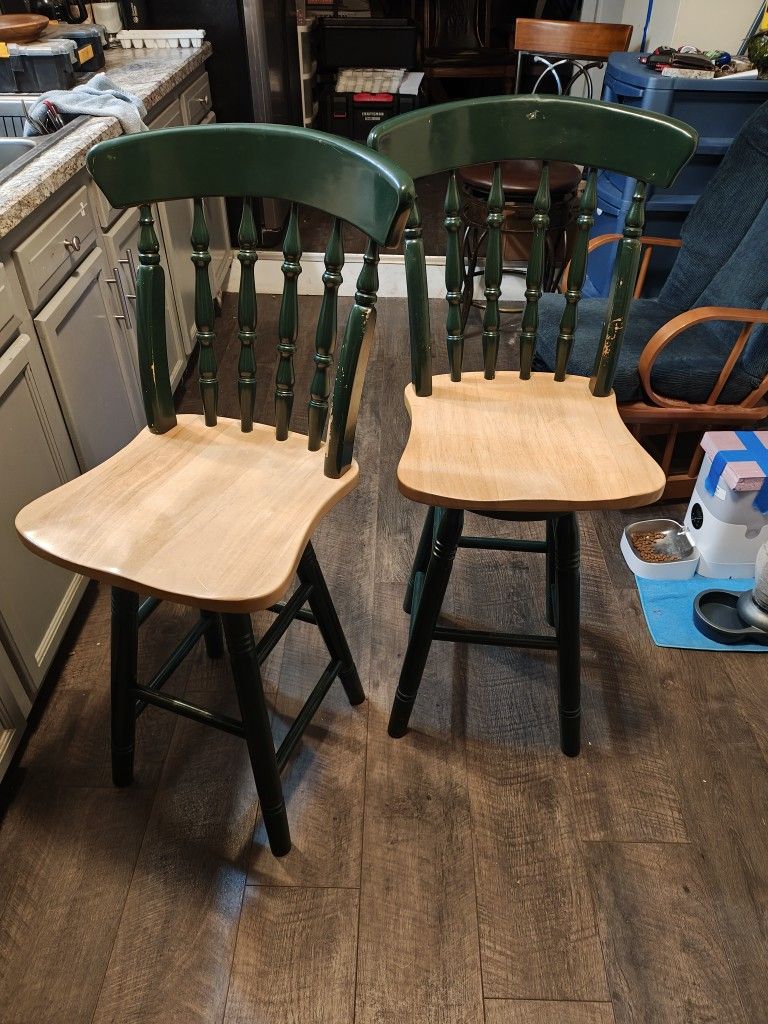 Wood Bar Stools