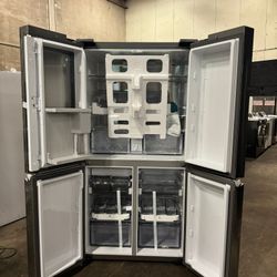Scratch & Dent 4 Door Samsung Refrigerator With Warranty. Delivery Available 