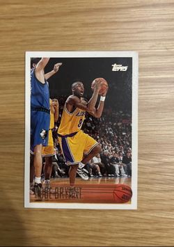 Kobe 1996 Topps rookie card