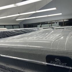 QUEEN SIZE SERTA ICOMFORT MEMORY FOAM MATTRESS & BOX SPRING BED SET