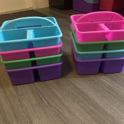 NEW bright colored storage