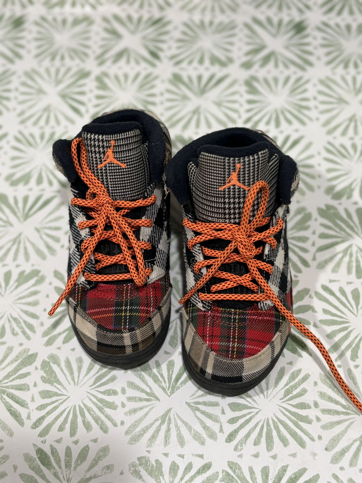 Air Jordan 5 Retro Plaid Preschool Lifestyle Shoes (Multi/Bla
