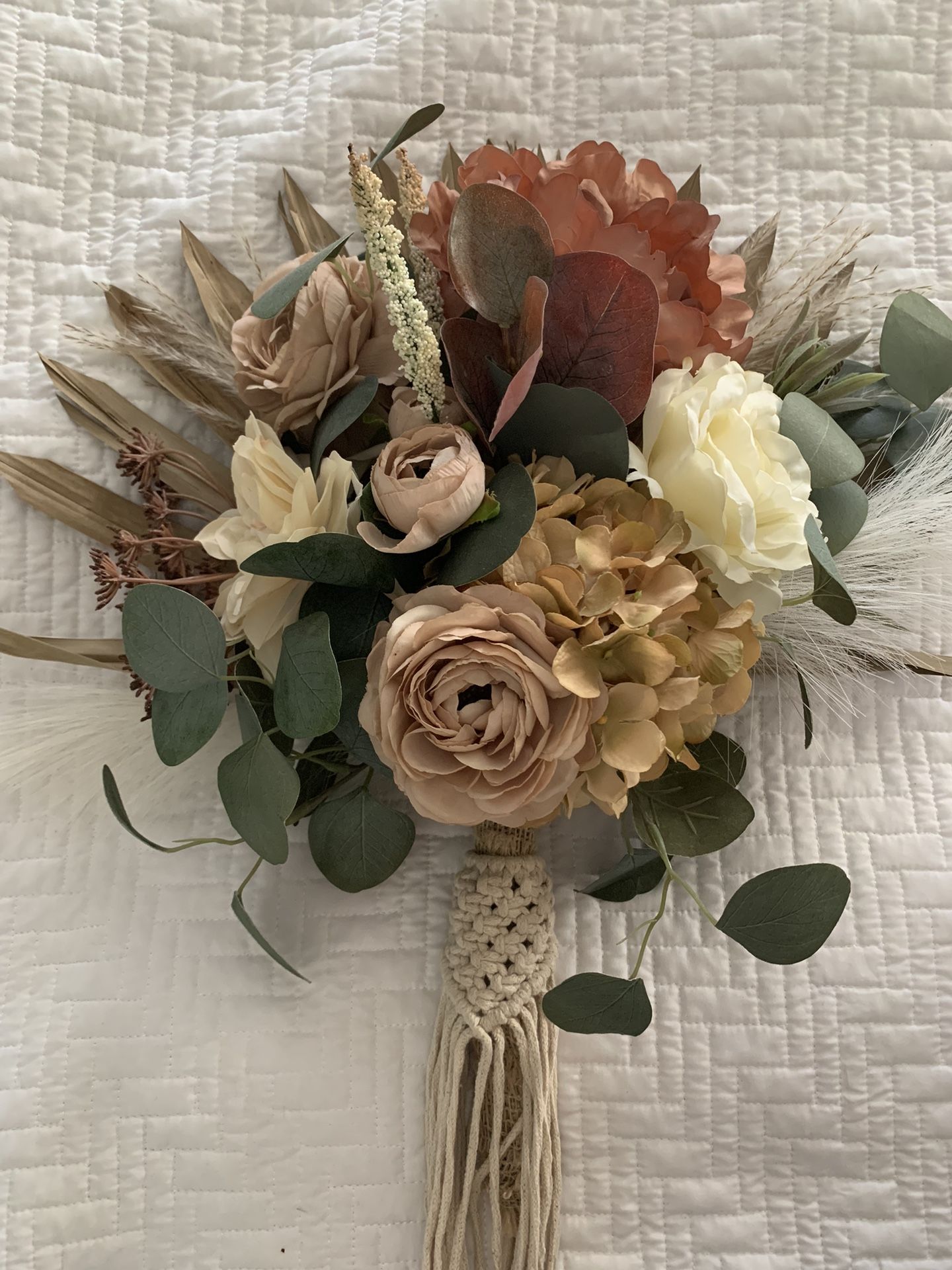 Wedding Bouquet Artificial Flowers Boho