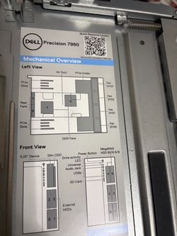 Dell Precision 7960 Workstation - 24 Core Intel Xeon / 128GB DDR5 RAM