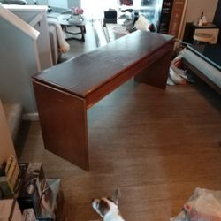 LONG WOOD DESK
