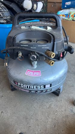 Fortress 175 PSI Air Compressor 6Gallon